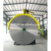 3300mm Blade Double Discs Stone Cutting Machine Price